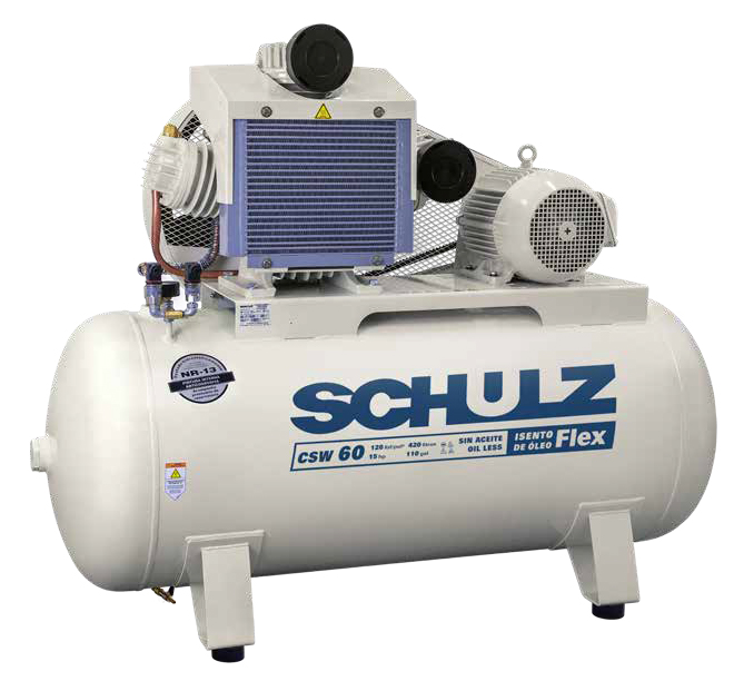 Schulz Compressors Oilless Piston Air Compressor