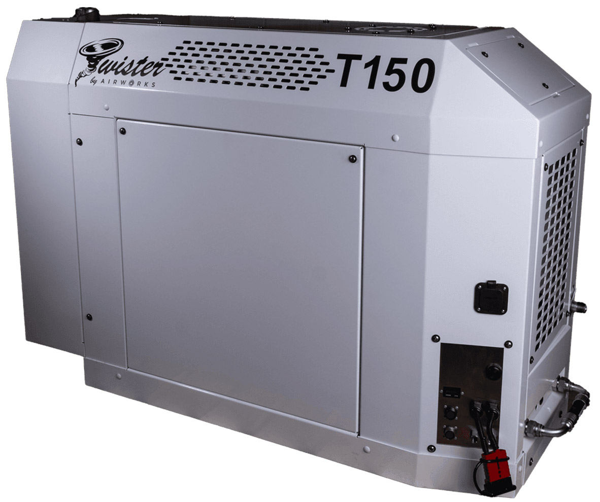 Airworks Twister EVO Series Diesel Powered Rotary Screw Air Compressor