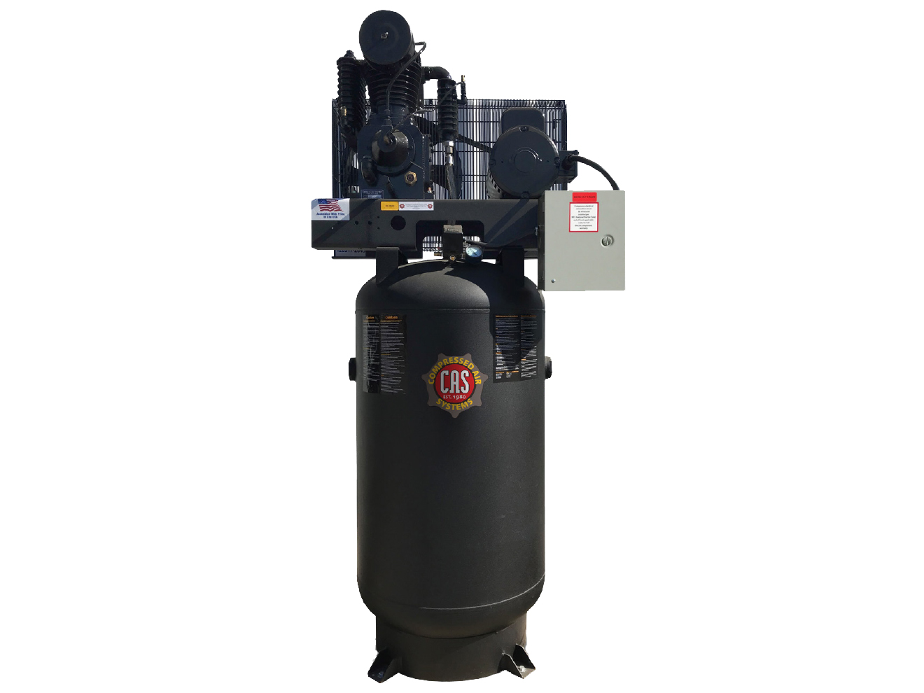 Compressed Air Systems Industrial Electric Stationary Piston Air Compressor