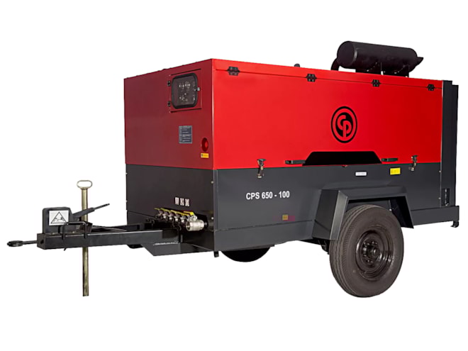 Chicago Pneumatic CPS 650-900 Portable Rotary Screw Air Compressor