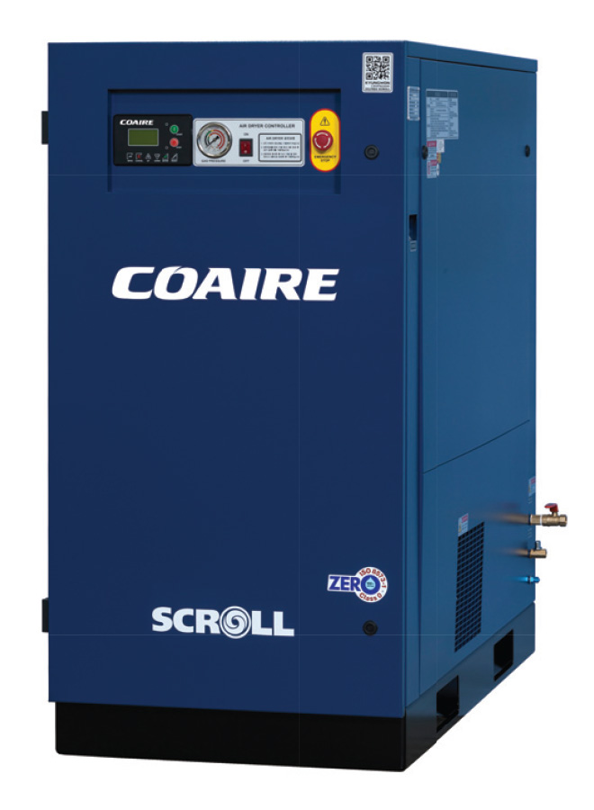 Coaire CSOF-S Series Oilless Scroll Air Compressor 
