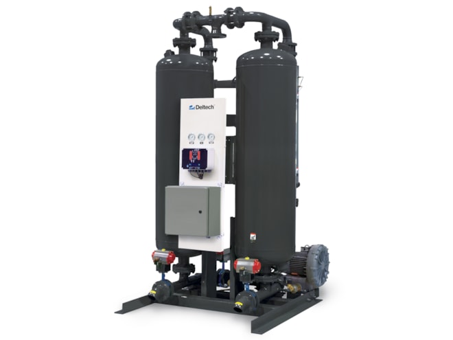 Deltech ZP2600, 2600 SCFM, Desiccant Air Dryer