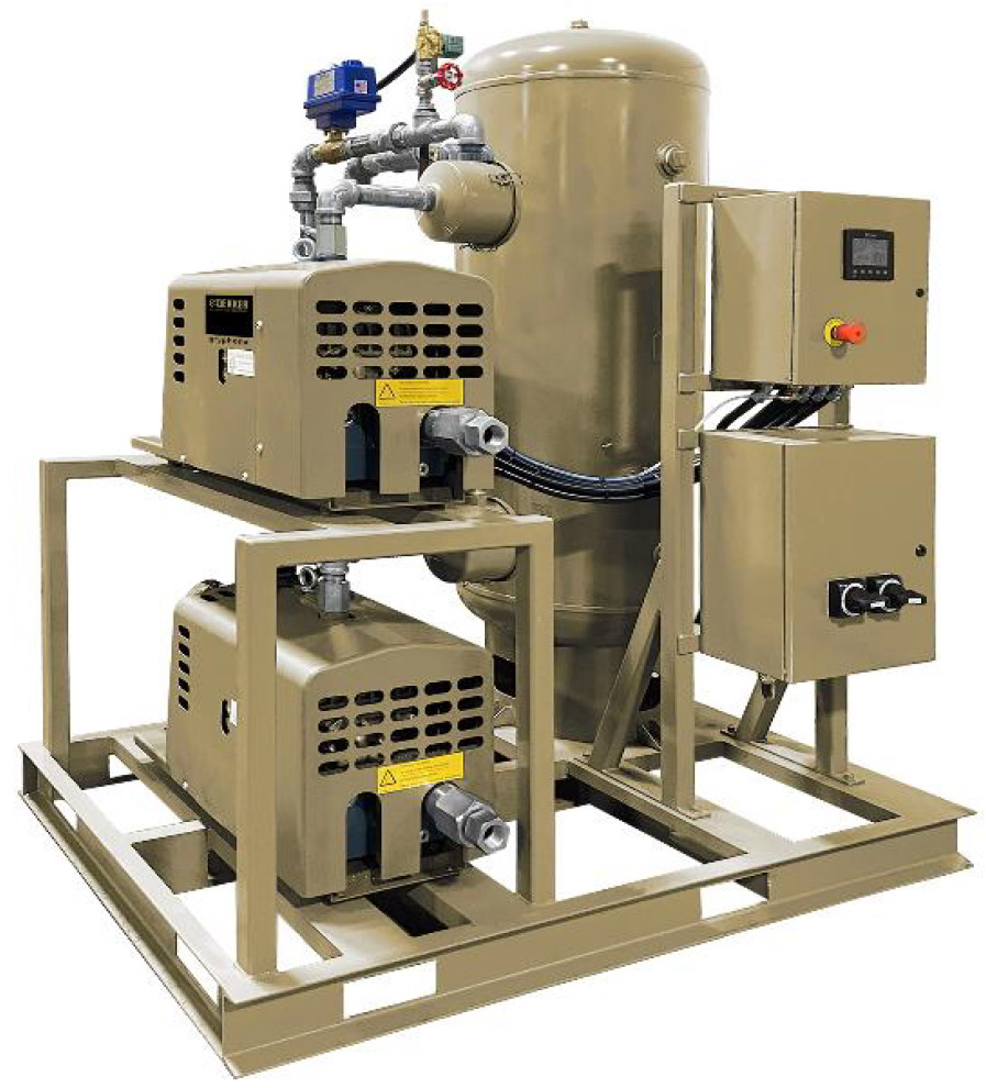 Dekker Gryphon Series Dry Claw Vacuum Pump System