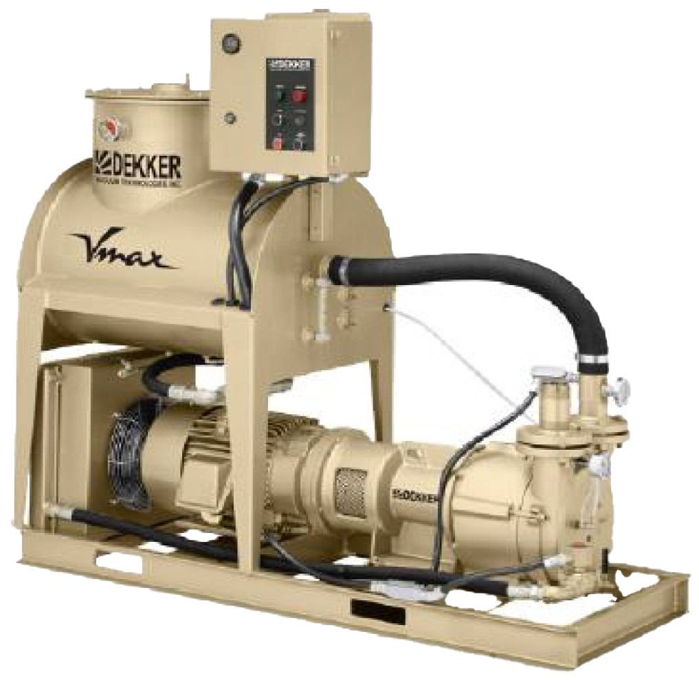Dekker Vmax Series Liquid Ring Oil-Sealed Vacuum Pump System