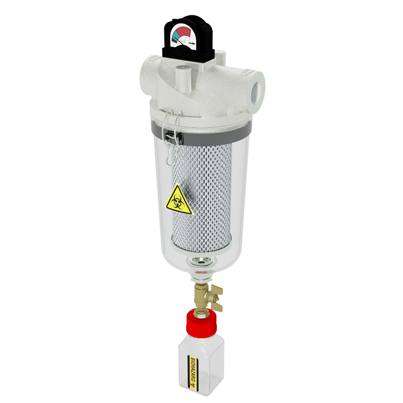 Solberg HV Series, 1 to 4, Medical Vacuum Filters