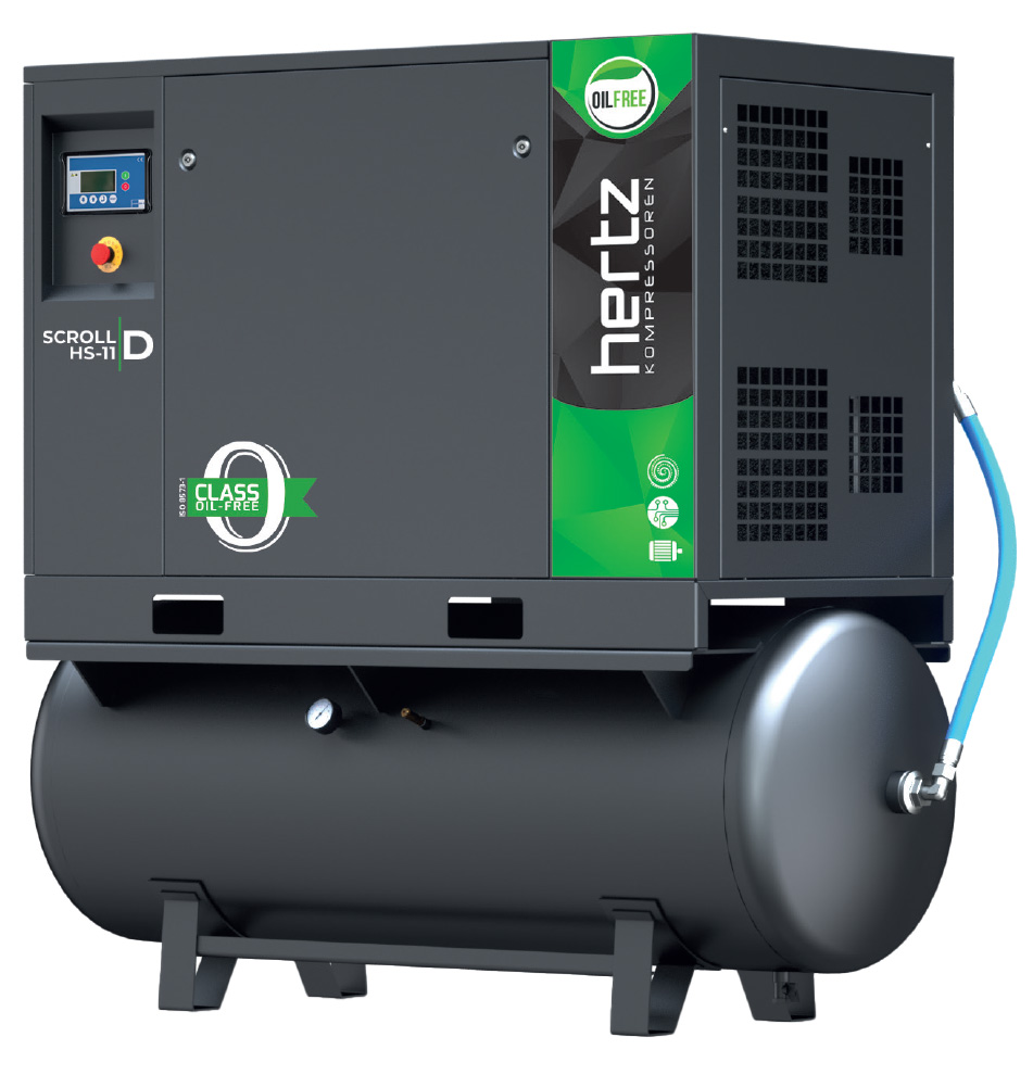 Hertz HS Series Oilless Scroll Air Compressor