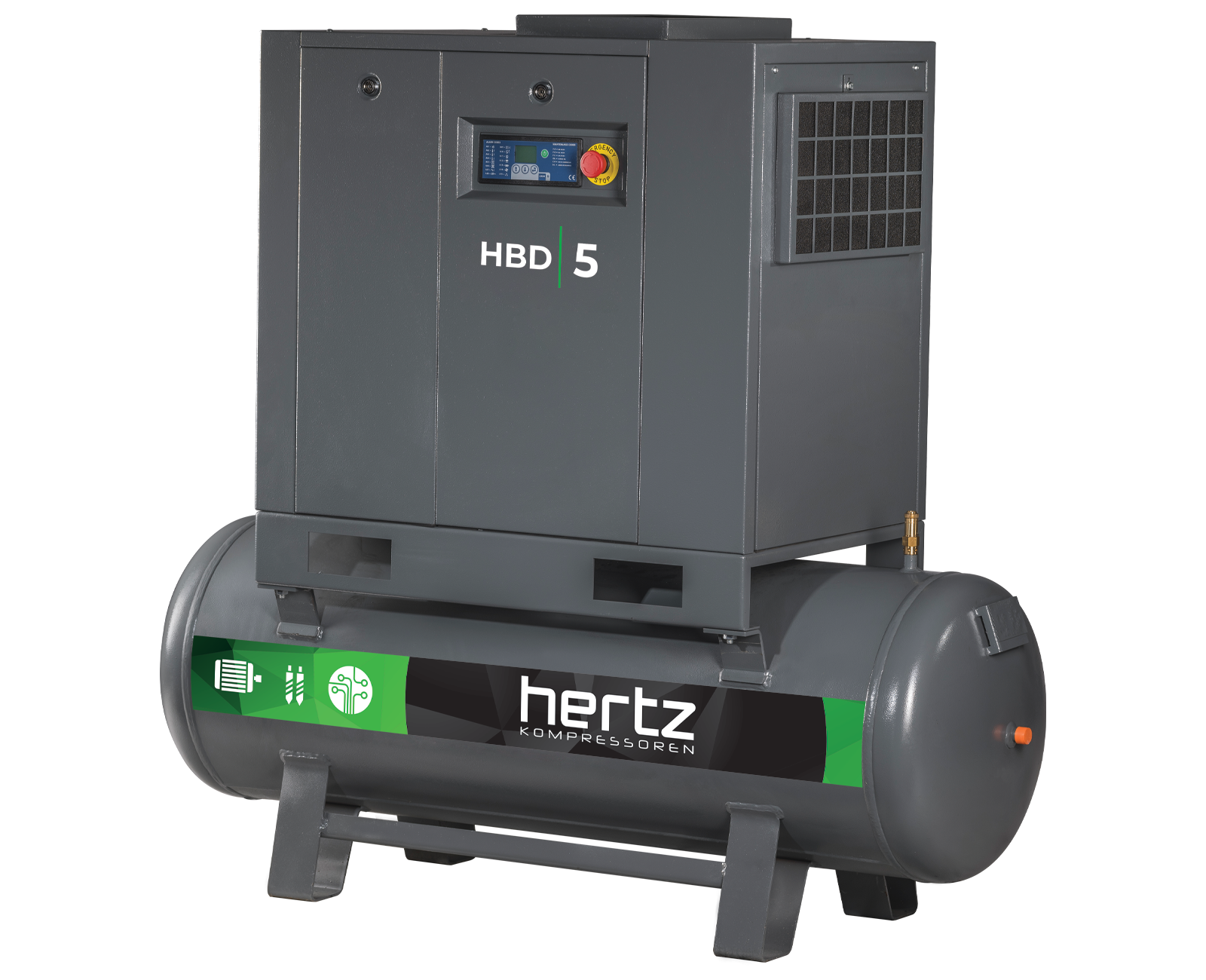 Hertz HBD Series Rotary Screw Air Compressor