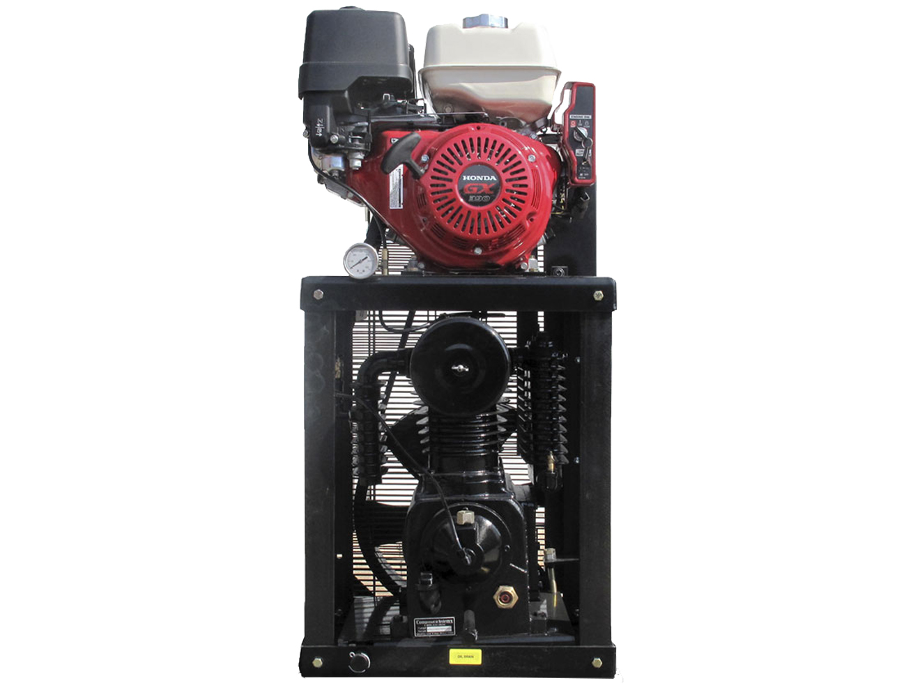 Compressed Air Systems Industrial Gas Stationary Cube Piston Air Compressor