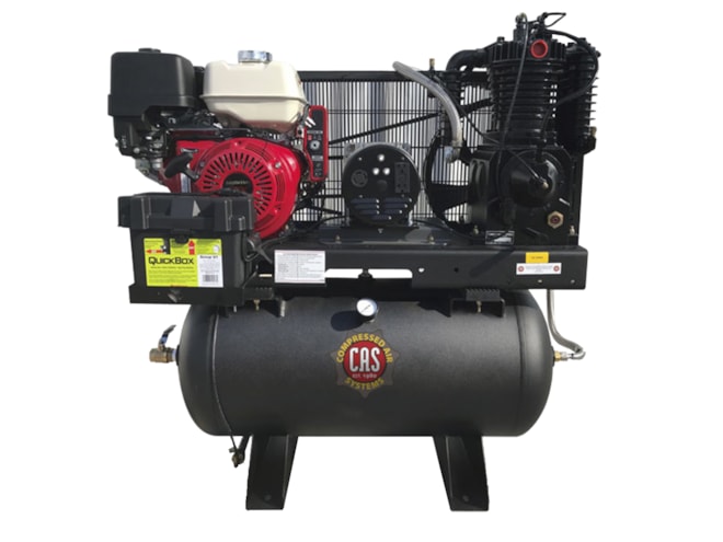 Compressed Air Systems Industrial Diesel Driven Piston Air Compressor with Generator