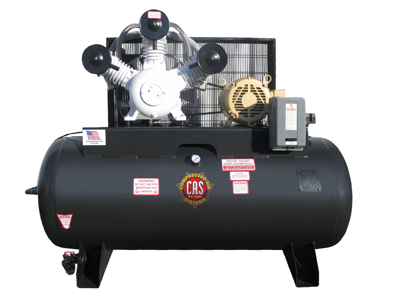 Compressed Air Systems Industrial Stationary Oilless Piston Air Compressor