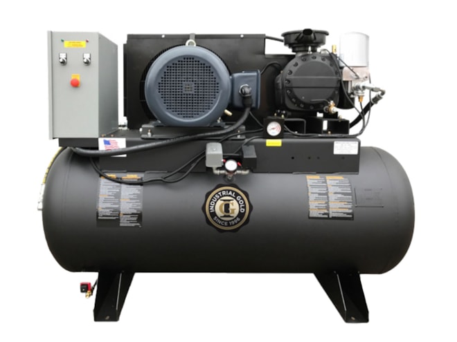 Industrial Gold RS303H126 30 HP Rotary Screw Air Compressor, 120 Gallon