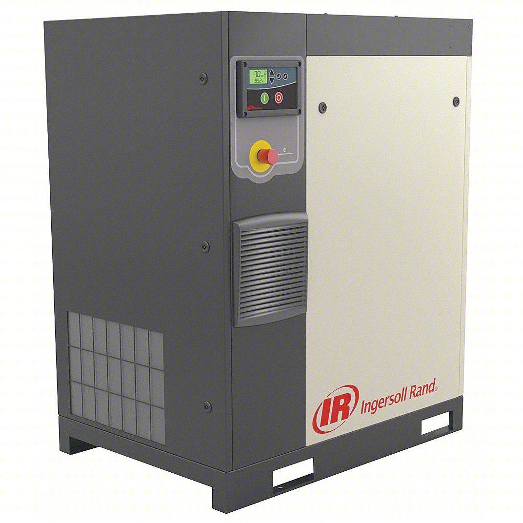 Ingersoll Rand R4i Fixed Speed 5 HP Rotary Screw Air Compressor, With Dryer