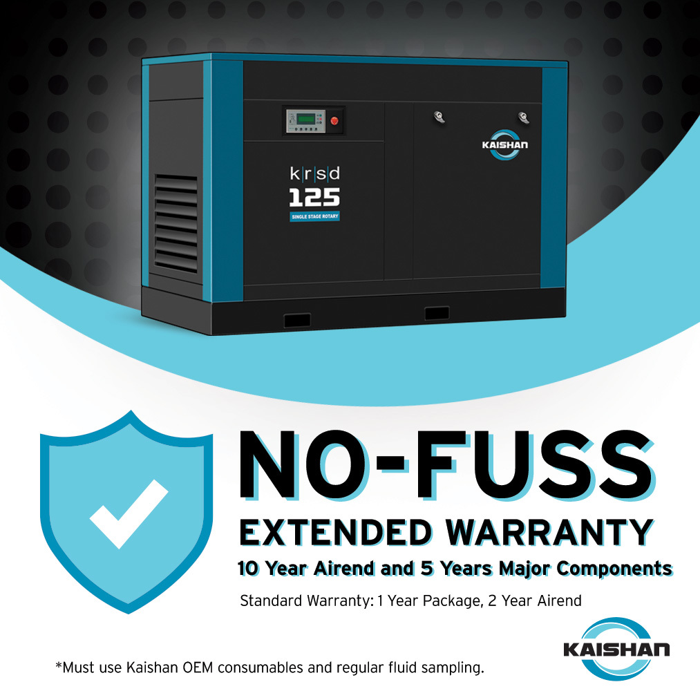 Kaishan KRSD 30 HP Rotary Screw Air Compressor