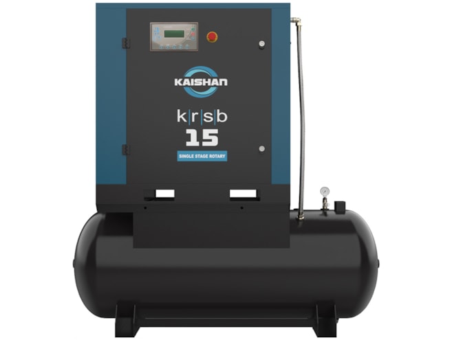 Kaishan USA KRST-015A2F8S8U, 15 HP Rotary Screw Air Compressor
