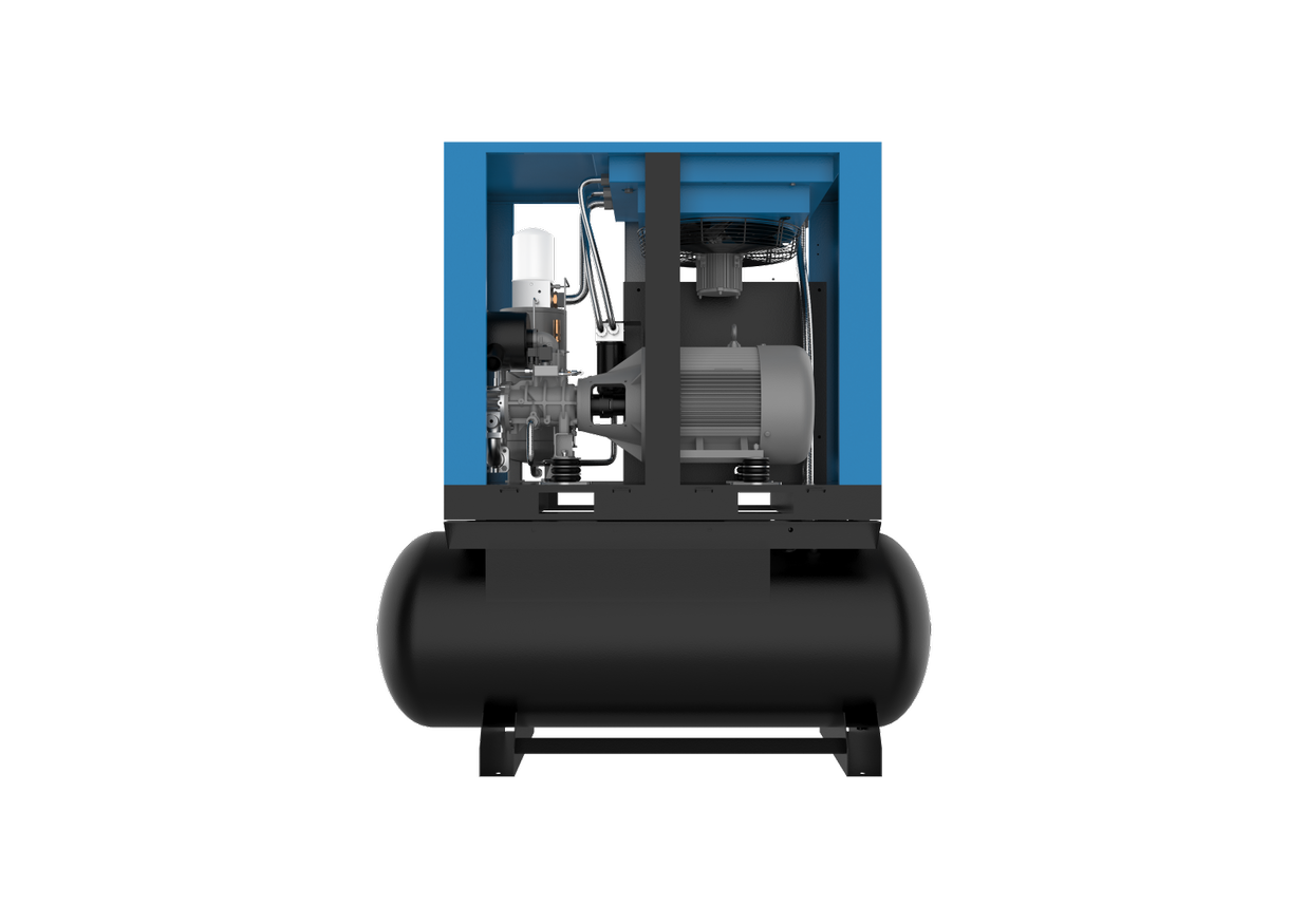 Kaishan USA KRSDT-015A2V4S8U, 15 HP Rotary Screw Air Compressor, VSD