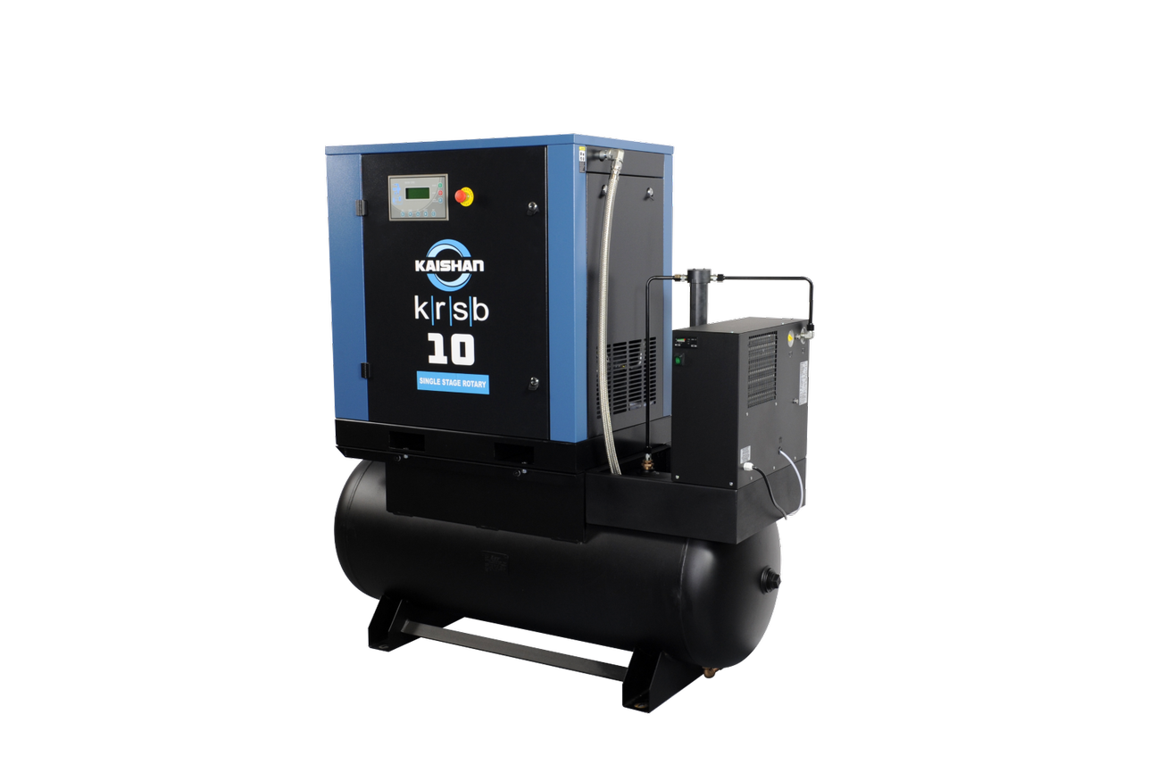 Kaishan USA KRST-010A2F8D8U, 10 HP Rotary Screw Air Compressor