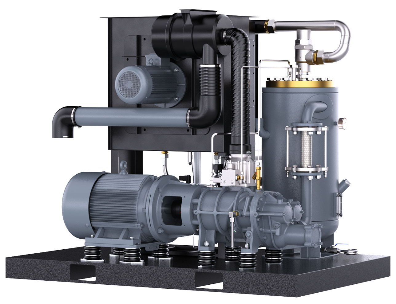 Kaishan USA KRSL Low Pressure 30 HP Rotary Screw Air Compressor