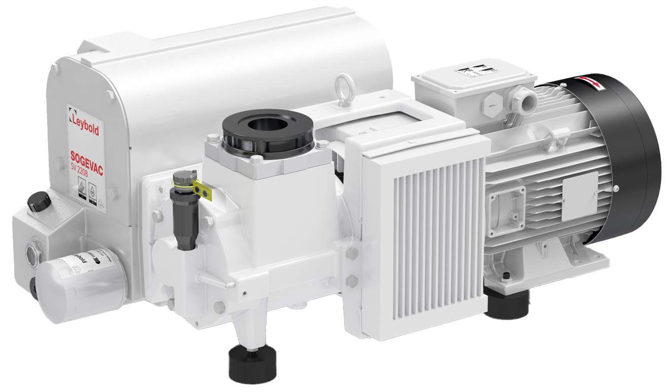 Leybold SOGEVAC B Series Oil Sealed Rotary Vane Vacuum Pump