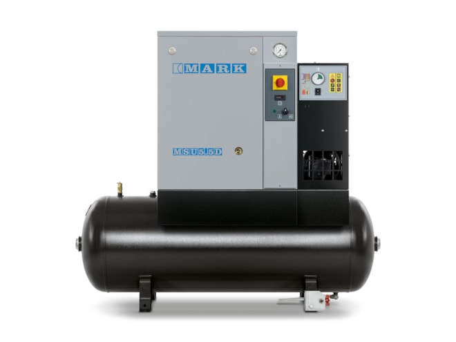 Mark Compressor MSU 7.5 HP Rotary Screw Air Compressor, 60 Gallon, With Dryer