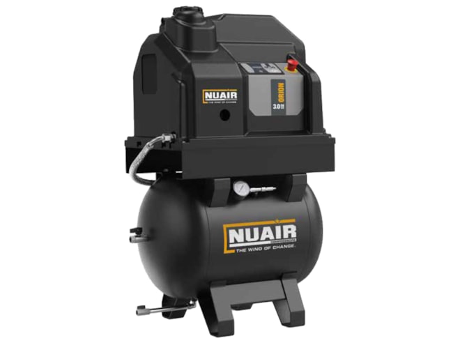 NUAIR Orion 3 HP Rotary Screw Air Compressor, 23 Gallon