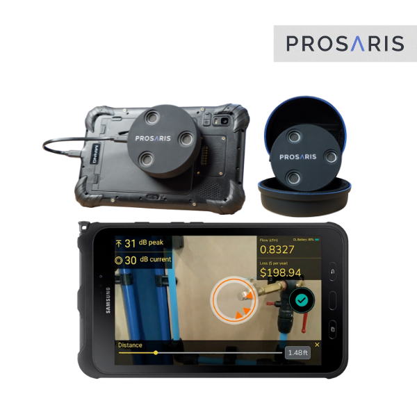 Prosaris OL1: Smart Ultrasonic Leak Locator - Includes 1st Yr Strategic Leak Management Subscription