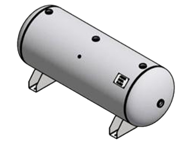Quincy 660 Gallon Horizontal Air Tank
