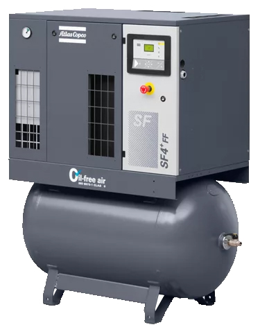 Atlas Copco SF1-6 Oilless Scroll Air Compressor