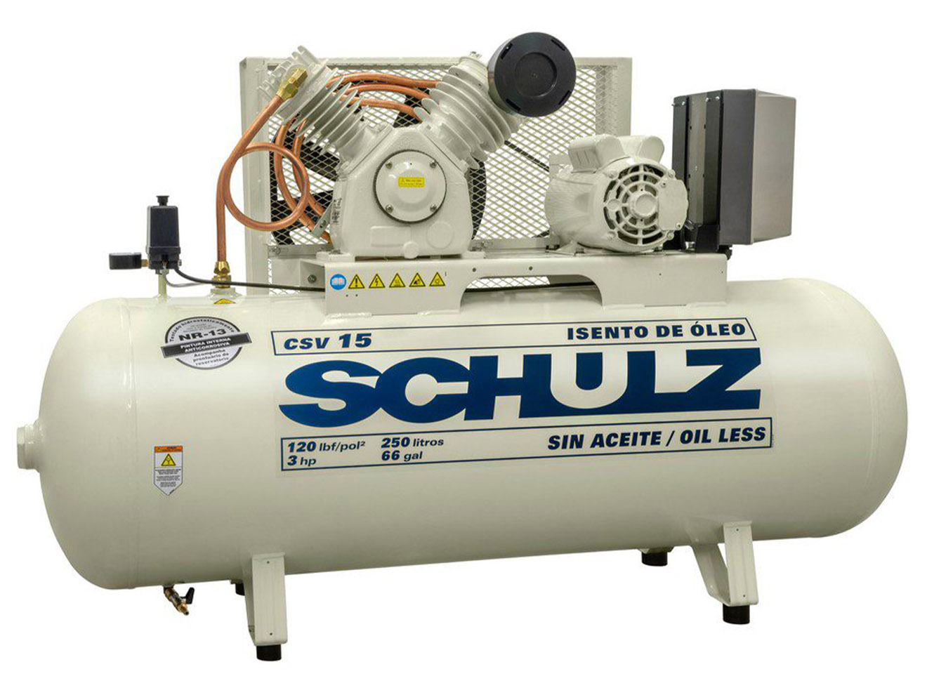 Schulz Compressors Oilless Piston Air Compressor