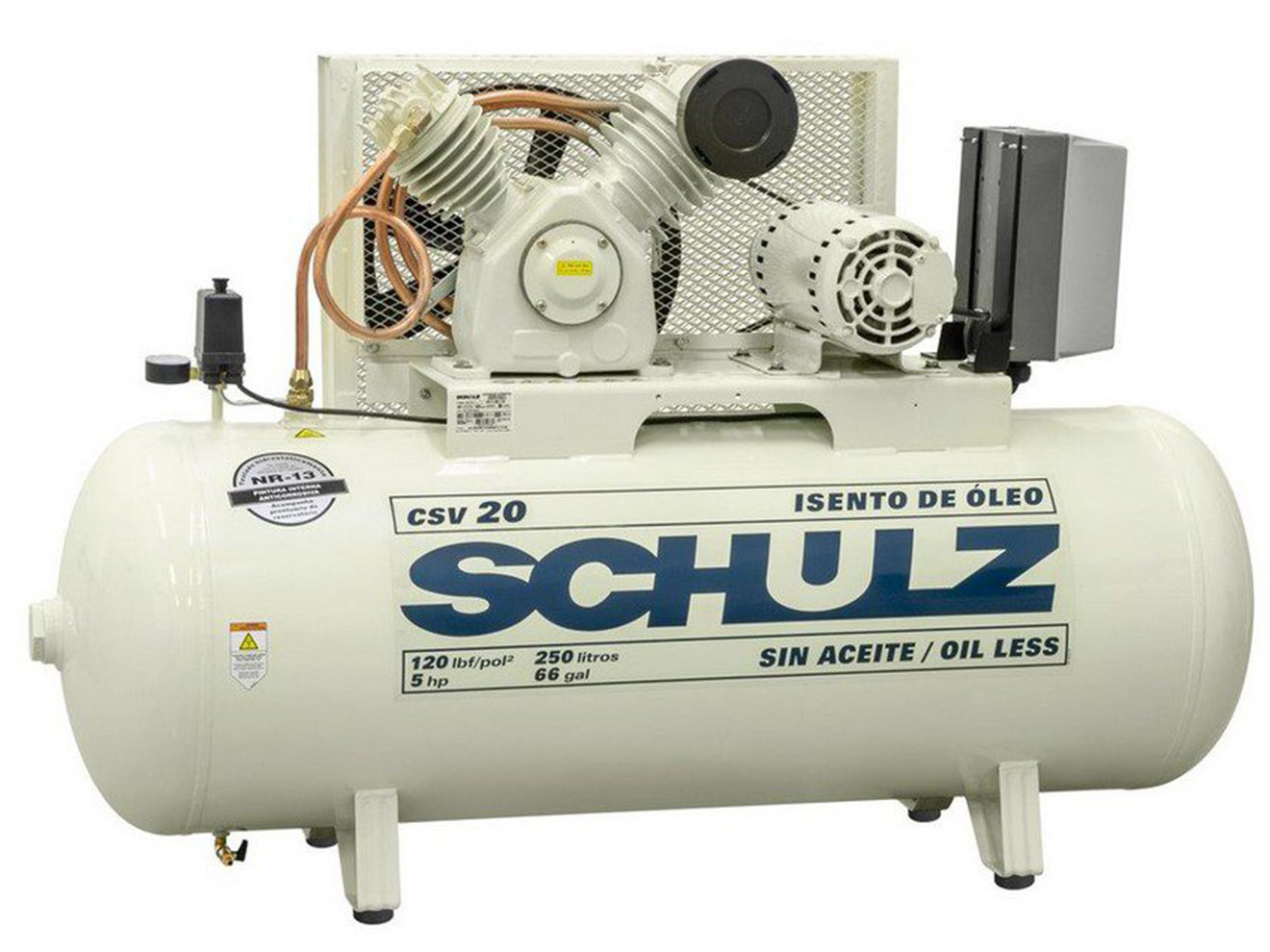 Schulz Compressors Oilless Piston Air Compressor