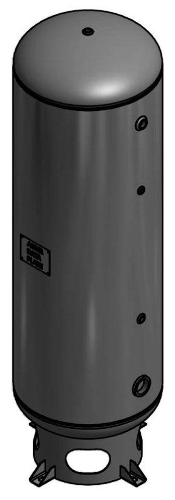 Steel Fab 80 Gallon Vertical Air Tank