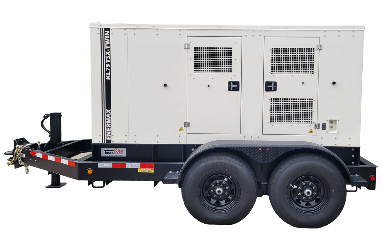 TecnoGen Twin Pack Series Diesel Powered Generator