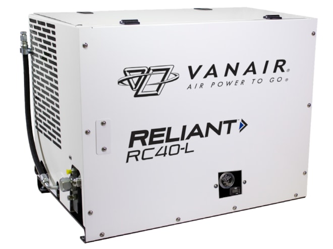 Vanair Manufacturing Reliant RC40-L Hydraulically Driven Air Compressor