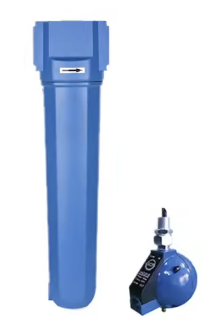 Water Separator with No Waste Drain