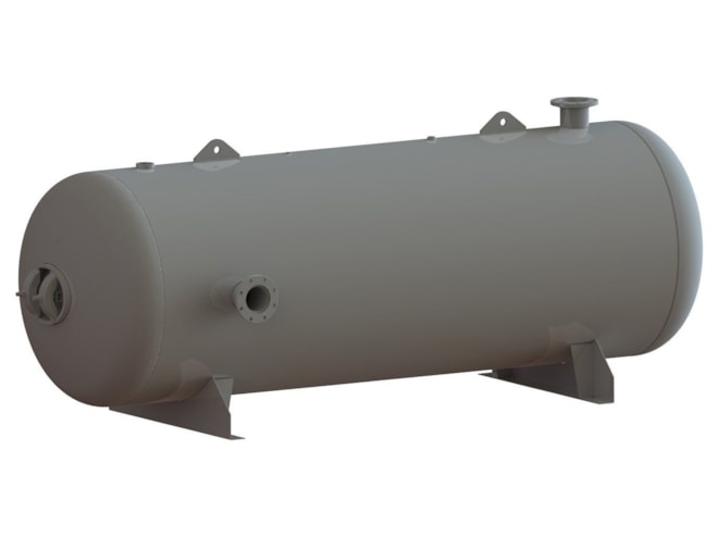 Manchester Tank 1550 Gallon Horizontal Air Tank