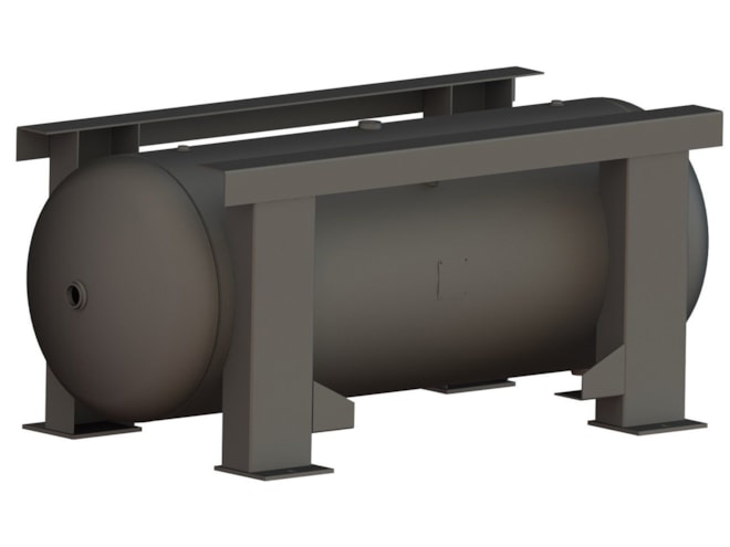 Manchester Tank 60 Gallon Horizontal Air Tank