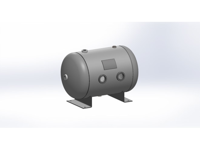 Morganton 13 Gallon, 200 PSI, 14 x 23 Horizontal Tank w/ Feet