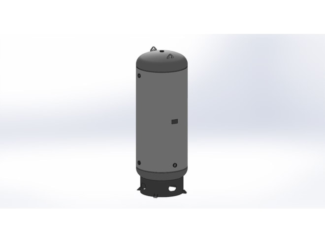 Morganton 400 Gallon, 300 PSI, Vertical Tank w/ Base Ring