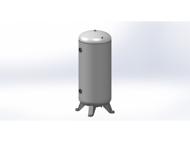 Morganton 60 Gallon, 200 PSI, 20 x 48 Vertical Tank w/ Feet