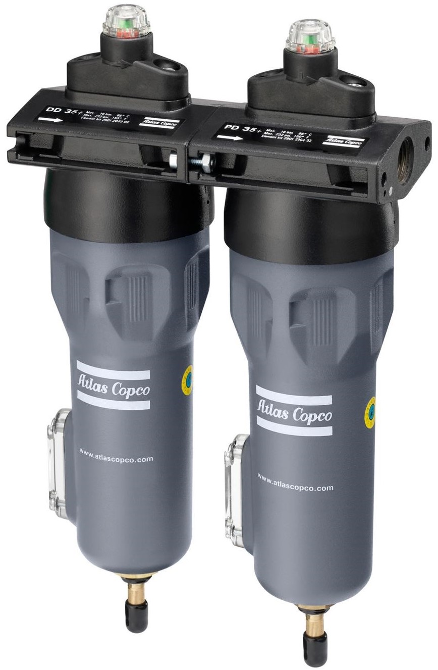 Atlas Copco PD+ Oil Coalescing Industrial Compressor Filter