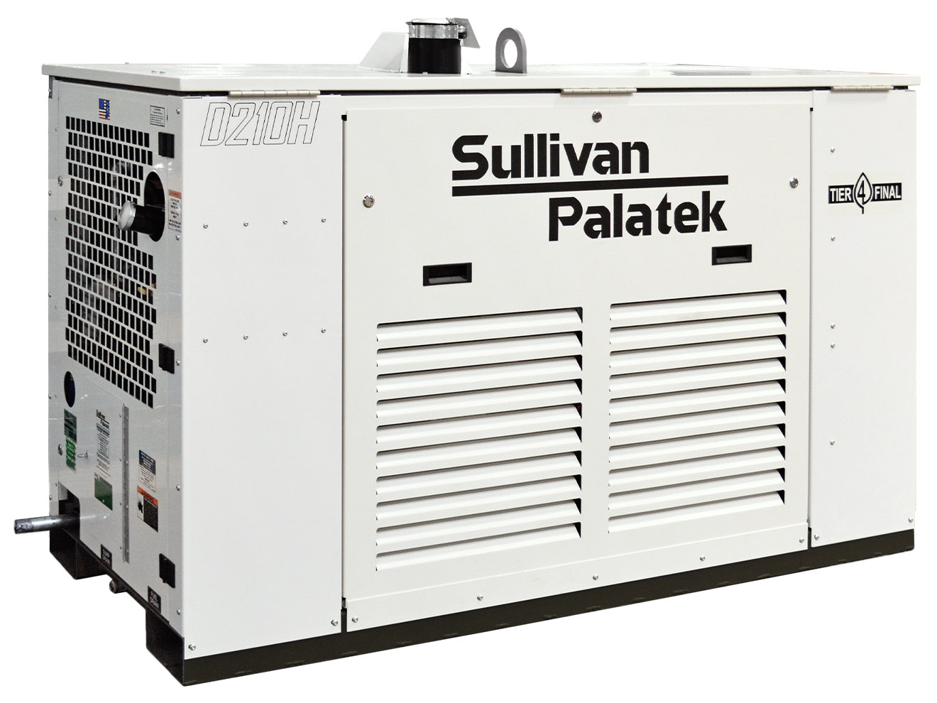 Sullivan Palatek D210UHJD5 Portable Diesel Driven Rotary Screw Air Compressor